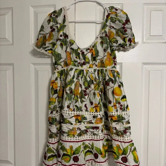 Farm Rio Fruit Orchard Mini Dress NWT - Picture 4 of 10